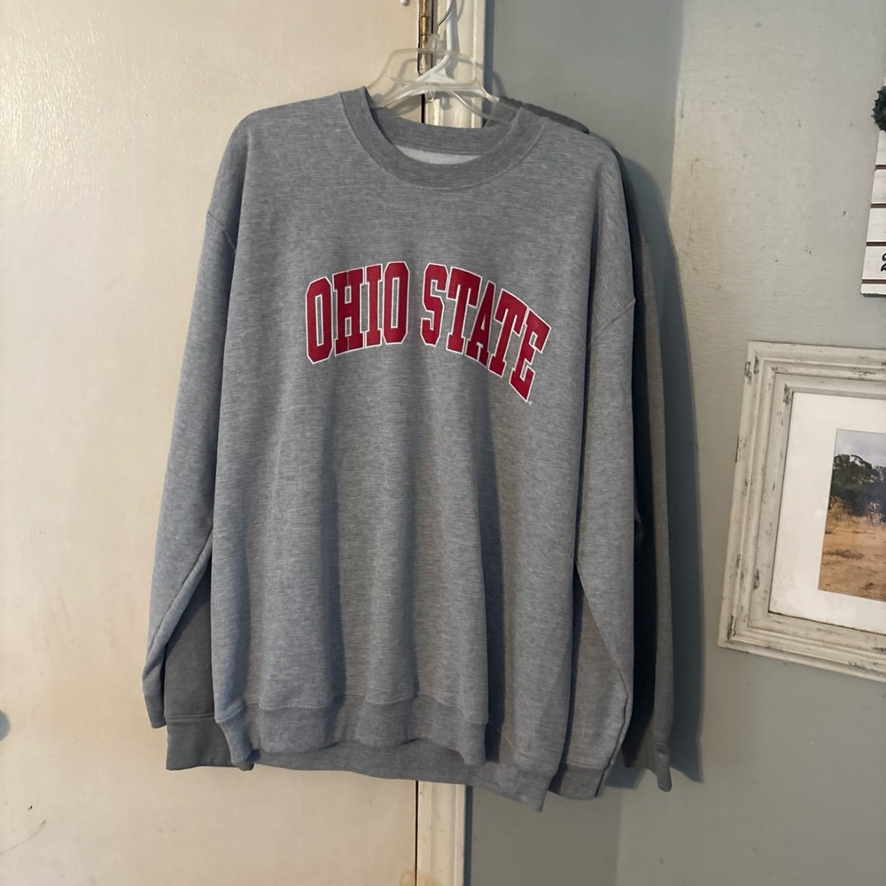 Blue 84 Gray Cotton-Polyester Blend Shirt